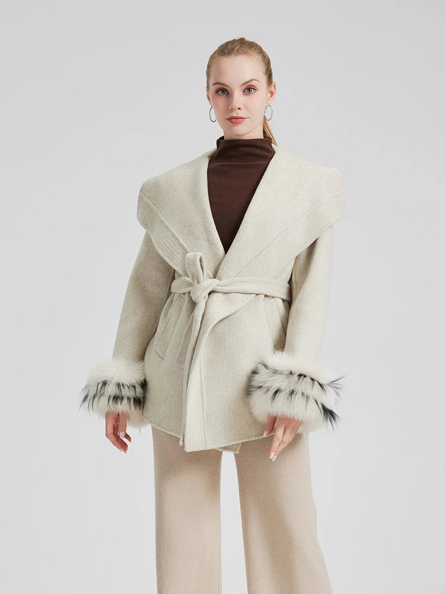 THE LARENA CASHMERE WOOL JACKET