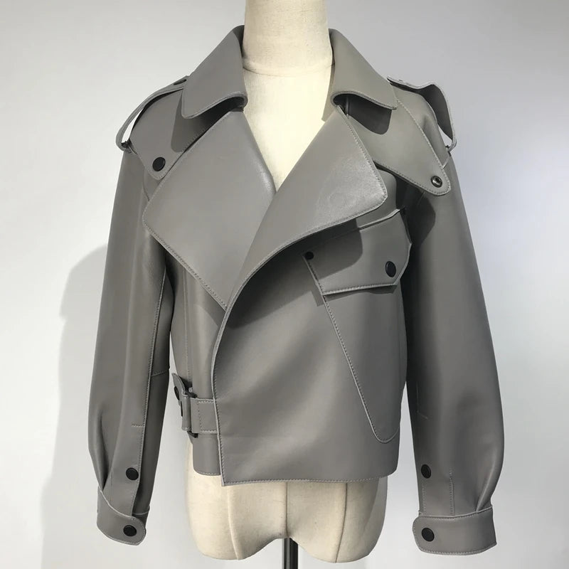 THE VALENCIA BOMBER LEATHER JACKET