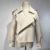 THE VALENCIA BOMBER LEATHER JACKET